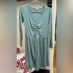 Kate Quinn Teal Long Sleeve Dress Size large